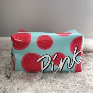 NWOT PINK Victoria's Secret Zip Pouch